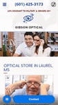 Mobile Screenshot of gibsonoptical.com